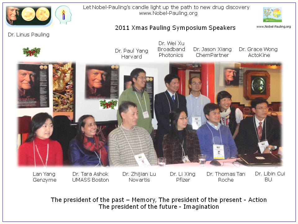 2011 Christmas Pauling Symposium panel speakers